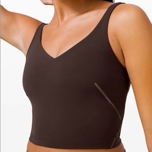 Align tank - French press and gold sz 8 NWT